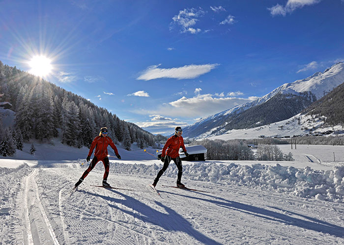 Up to 50% off on hotels in Valais, book online with Hotelcard-Cross-country skiing in the Goms district One of the most famous, popular and largest cross-country 